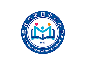 烏蒙鎮(zhèn)中心小學(xué)校徽標(biāo)志設(shè)計(jì)logo設(shè)計(jì)