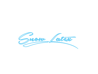 陳兆松的snow latexlogo設(shè)計(jì)