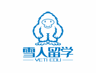 何嘉健的雪人雪怪卡通logo設(shè)計(jì)logo設(shè)計(jì)