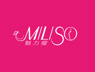 連杰的魅力瘦   MI LI SOlogo設(shè)計(jì)