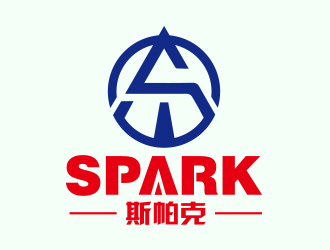 品牌：sparke ，公司名稱：秦皇島斯帕克技術工程有限公司logo設計
