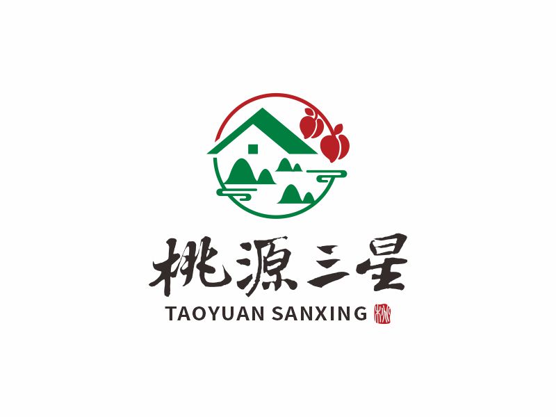 何嘉健的桃源三星logo設(shè)計(jì)